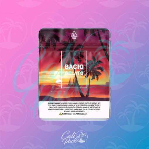 Bacio Gelato Cali Pack 3.5g Mylar Bag