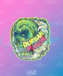 Durban Poison Cali Pack Die Cut 3.5g Mylar Bag