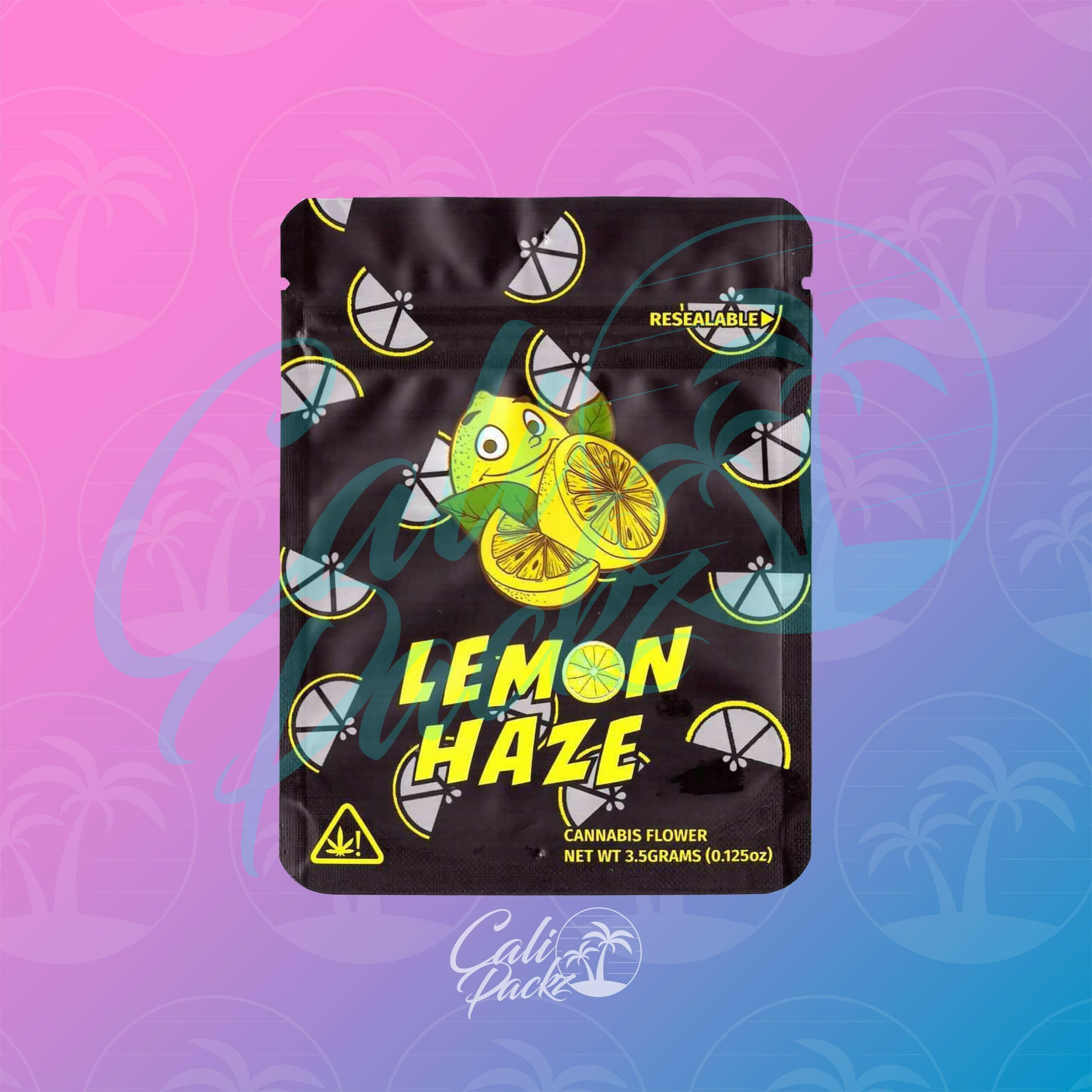 Lemon Haze Cali Pack 3.5g Mylar Bag