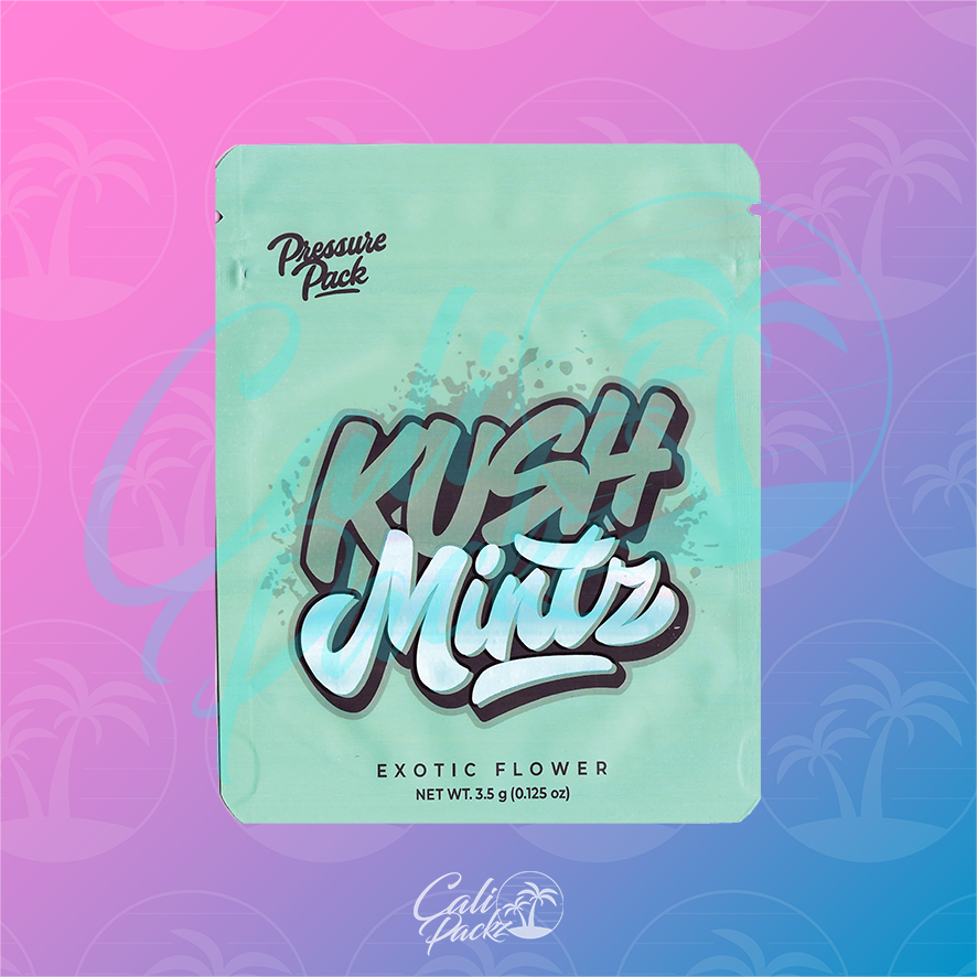 Pressure Packs Kush Mintz Cali Pack 3.5g Mylar Bag