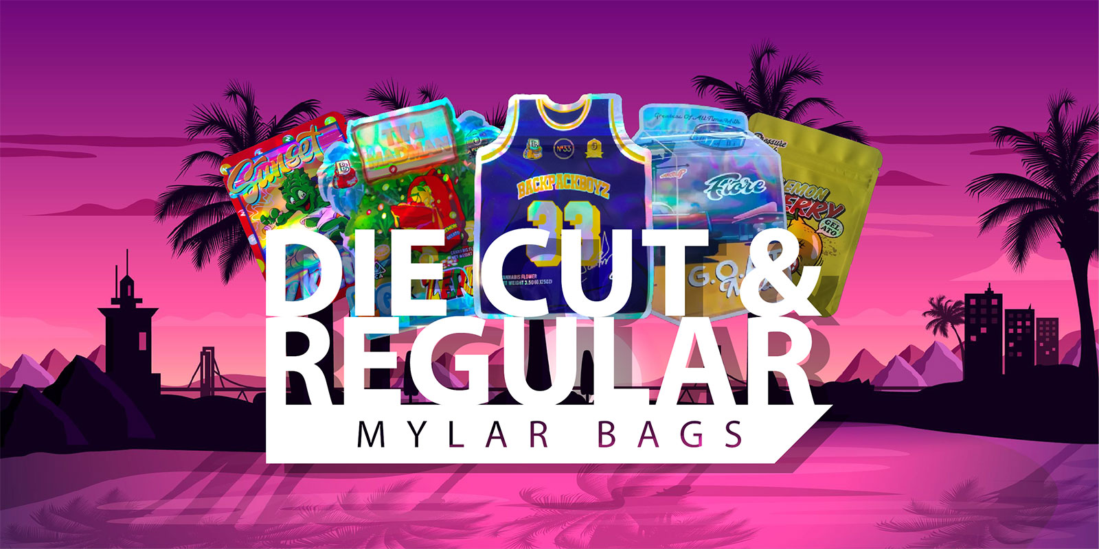 CaliPackz | Die Cut Mylar Bags, Cali Packs, and Regular Mylar Bags.
