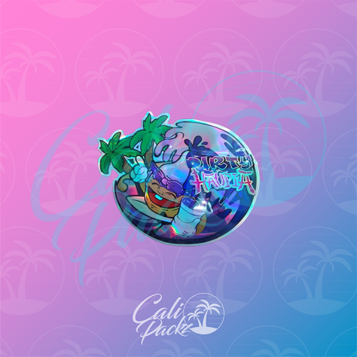 Dirty Haupia Cali Pack Die Cut 3.5g Mylar Bag - Image 2