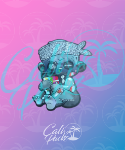 High Tolerance Juelz Santana Static pack Cali Pack Die Cut 3.5g Mylar Bag