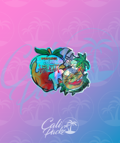 Peaches & Cream Haupia Cali Pack Die Cut 3.5g Mylar Bag