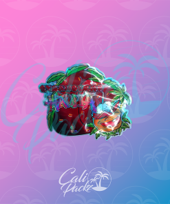Strawberry Haupia Cali Pack Die Cut 3.5g Mylar Bag