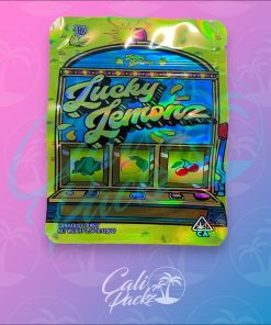 Backpack Boyz Lucky Lemons 3.5g Mylar Bag Front