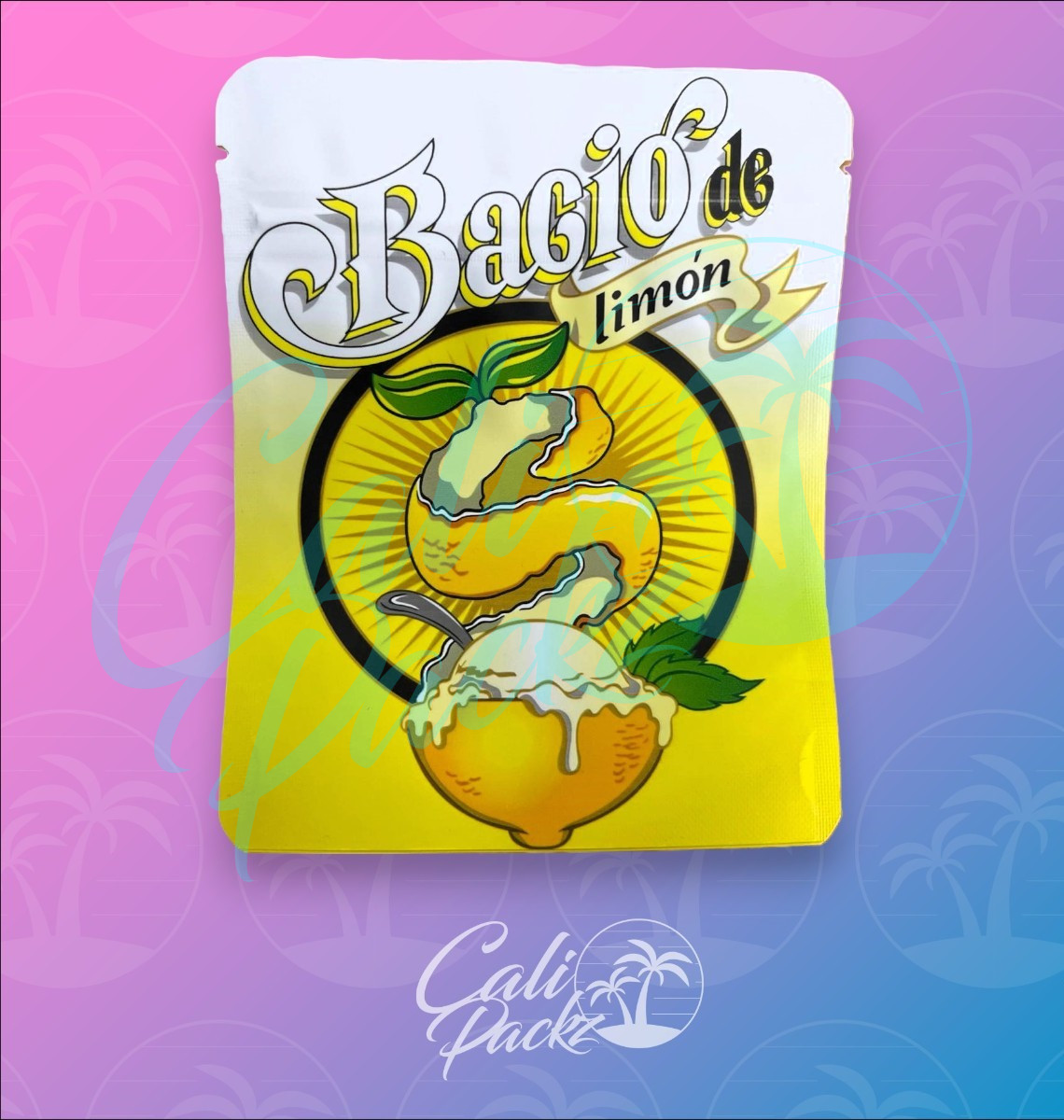 Bacio De Limon 3.5g - Mylar Bag Front