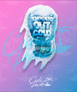 High Tolerance Knocked Out Cold Die-Cut 3.5g - Mylar Bag Front