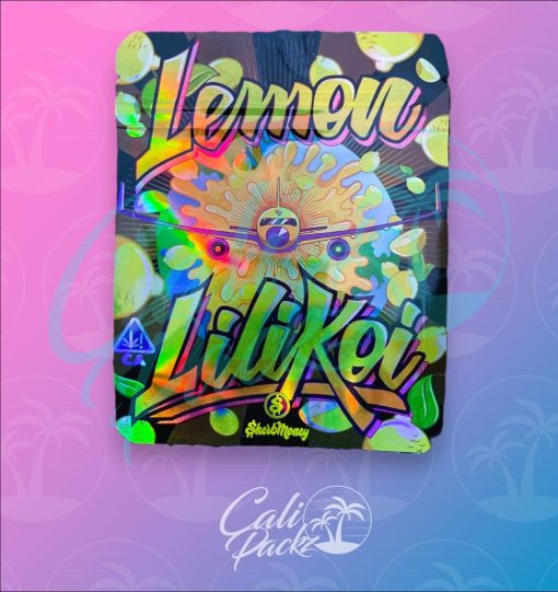 Sherb Money Lemon Lilikoi 3.5g - Mylar Bag Front