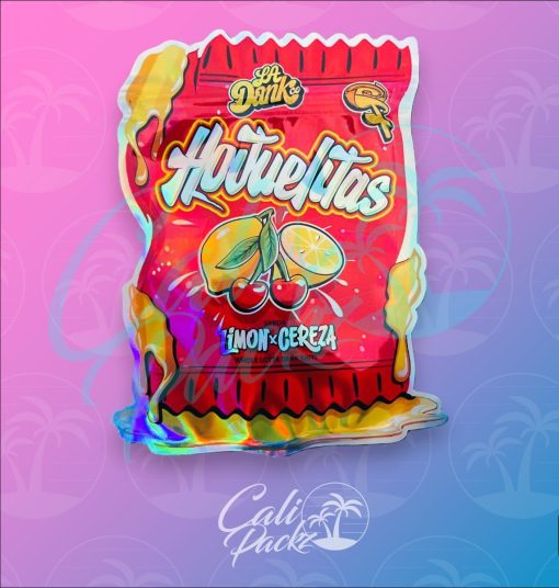 La Dank Co Hojueljas Limon X Cereza Die-Cut 3.5g - Mylar Bag Front