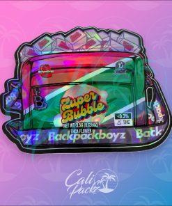 Backpack Boyz Zuper Bubble Die-Cut 3.5g - Mylar Bag Front