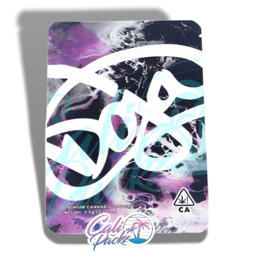 doja pina colato cali pack 3.5g mylar bag