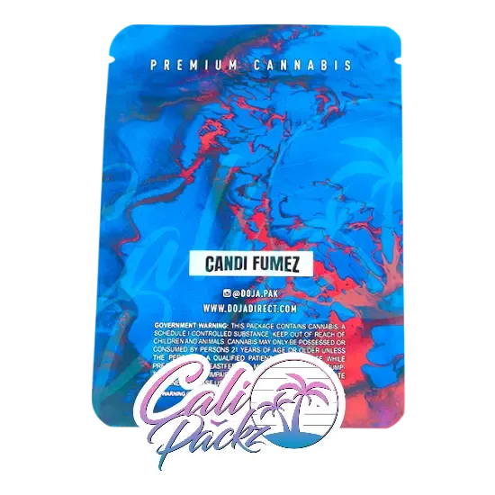 doja candi fumez cali pack 3.5g mylar bag