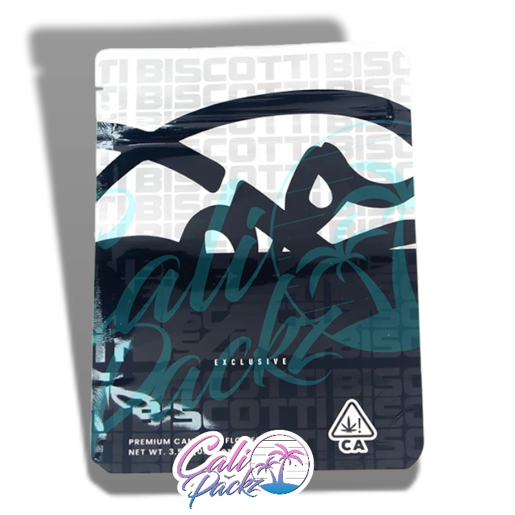 doja biscotti cali pack 3.5g mylar bag