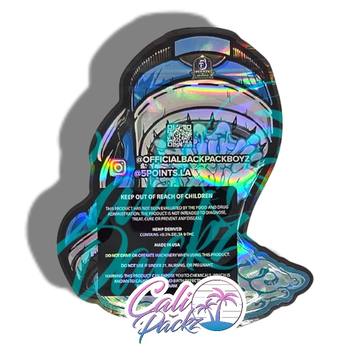backpack boyz white bubblegum gelato cali pack 3.5g mylar bag