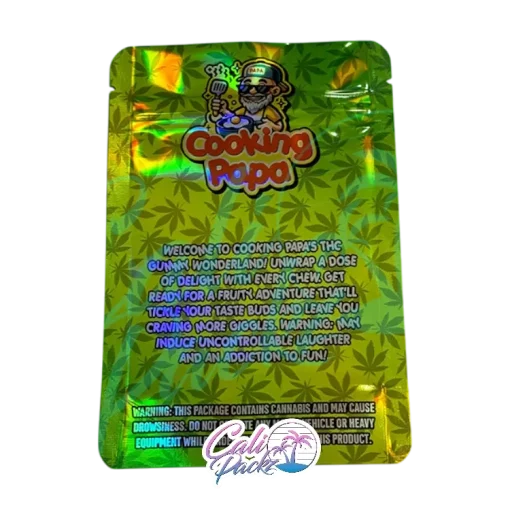 cooking papa canna fruit salad edibles cali pack 3.5g mylar bag