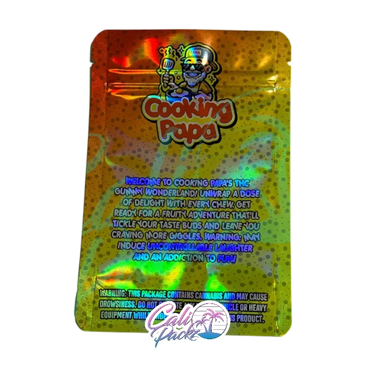 cooking papa canna fruit salad edibles cali pack 3.5g mylar bag