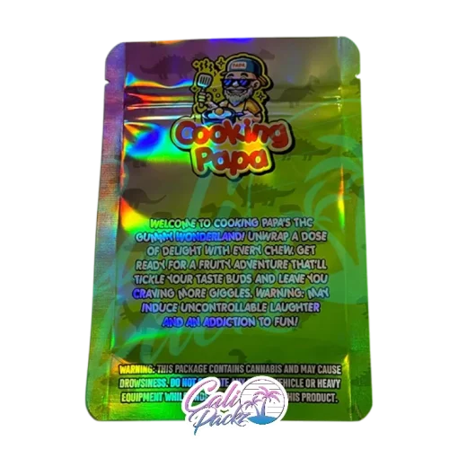 cooking papa canna fruit salad edibles cali pack 3.5g mylar bag