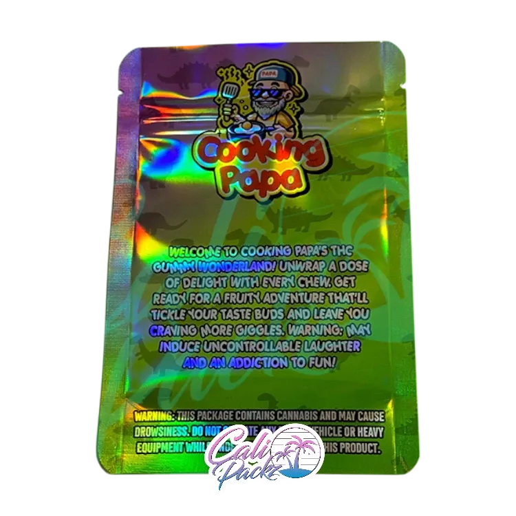 cooking papa canna fruit salad edibles cali pack 3.5g mylar bag