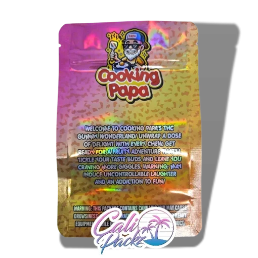 cooking papa jumanji mix up edibles cali pack 3.5g mylar bag