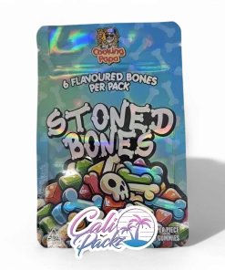 cooking papa stoned bones edibles cali pack 3.5g mylar bag
