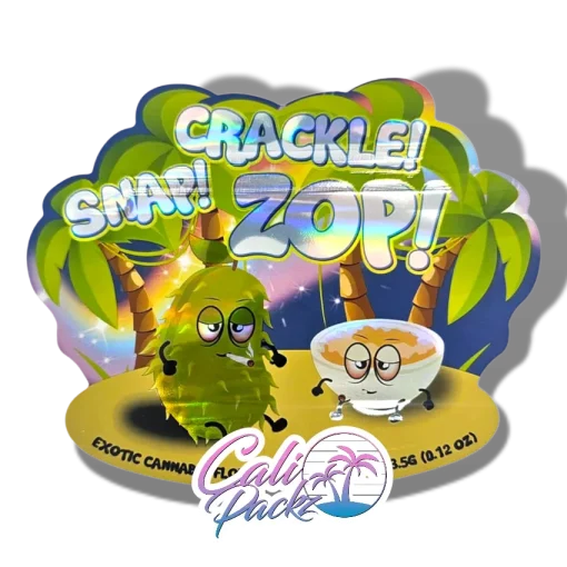 zour zop crackle snap zop cali pack 3.5g mylar bag