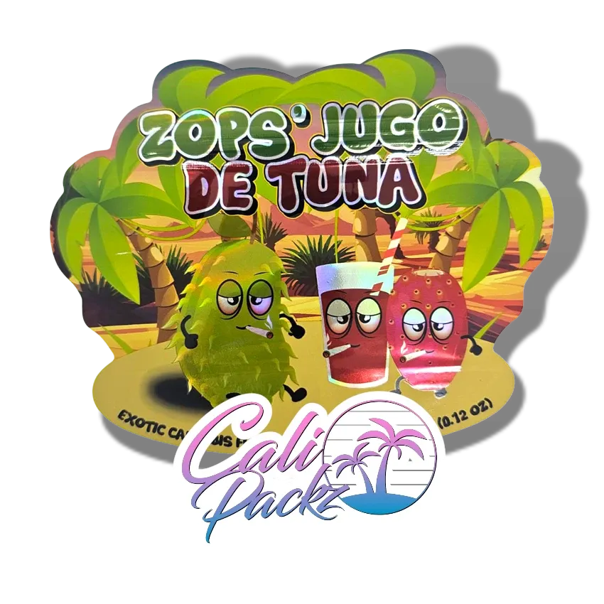zour zop zoppy & shadow cali pack 3.5g mylar bag