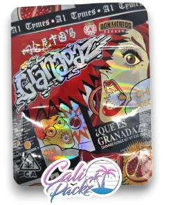 don merfos granadaz cali pack 3.5g mylar bag