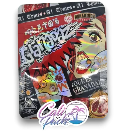 don merfos granadaz cali pack 3.5g mylar bag