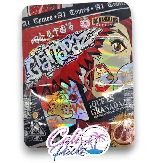 don merfos granadaz cali pack 3.5g mylar bag