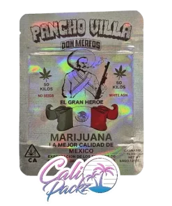 don merfos pancho villa cali pack 3.5g mylar bag