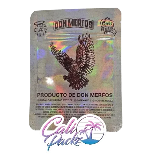 don merfos pancho villa cali pack 3.5g mylar bag