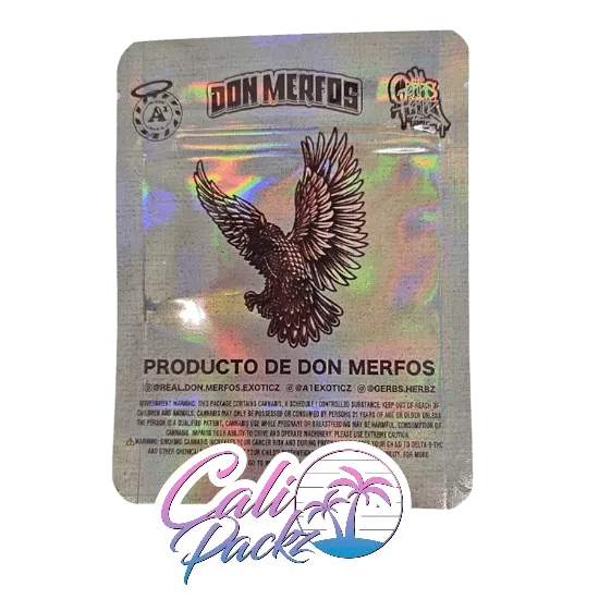 don merfos pancho villa cali pack 3.5g mylar bag