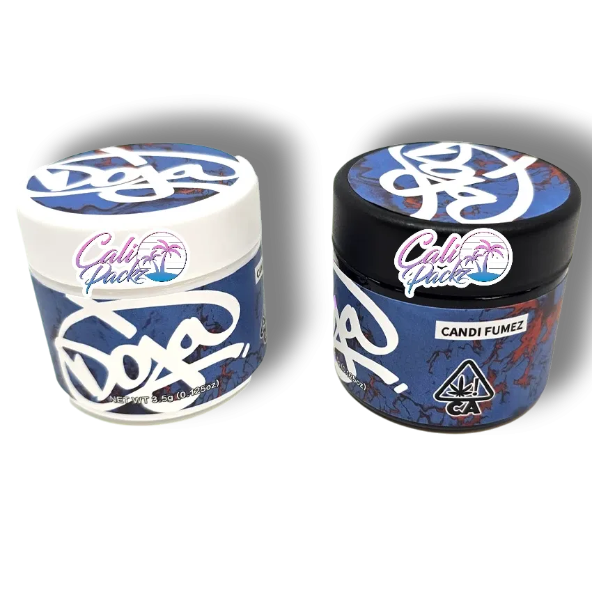 doja pak candi fumez glass jar