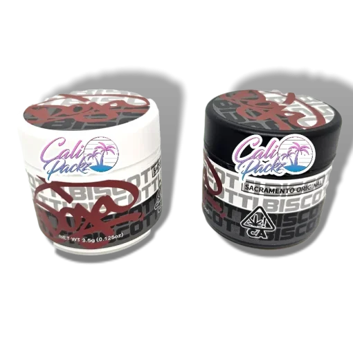 doja pak chocolate biscotti glass jar
