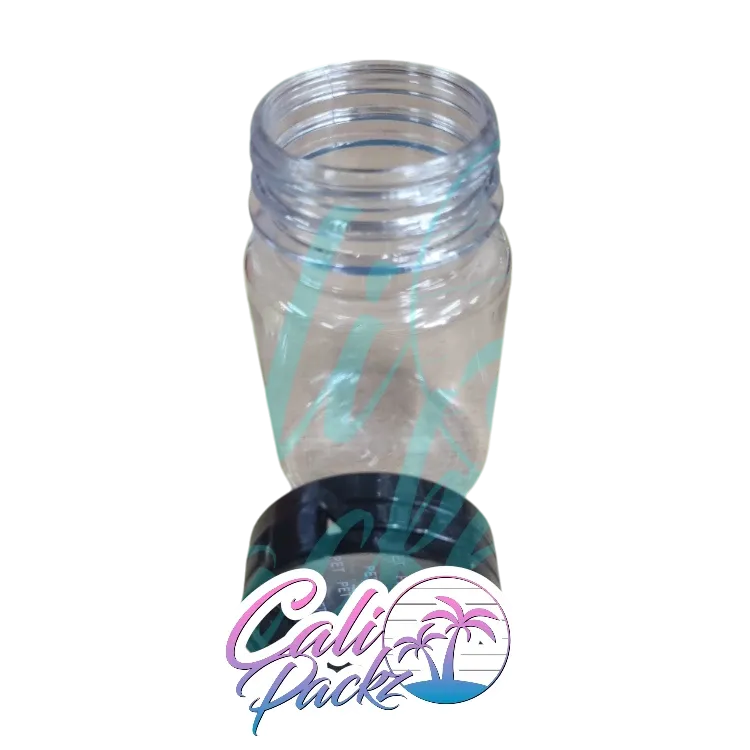 premium 3.5g plain tamper seal 75ml plastic jars