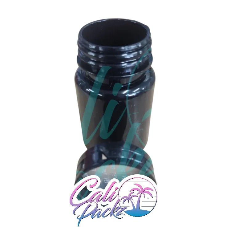 premium 3.5g plain tamper seal 75ml plastic jars