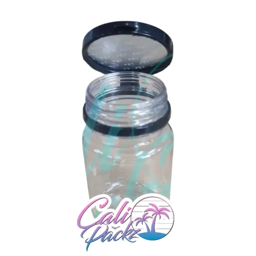 premium 3.5g plain tamper seal 75ml plastic jars