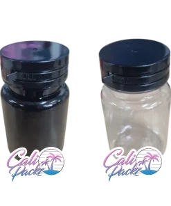 premium 3.5g plain tamper seal 75ml plastic jars