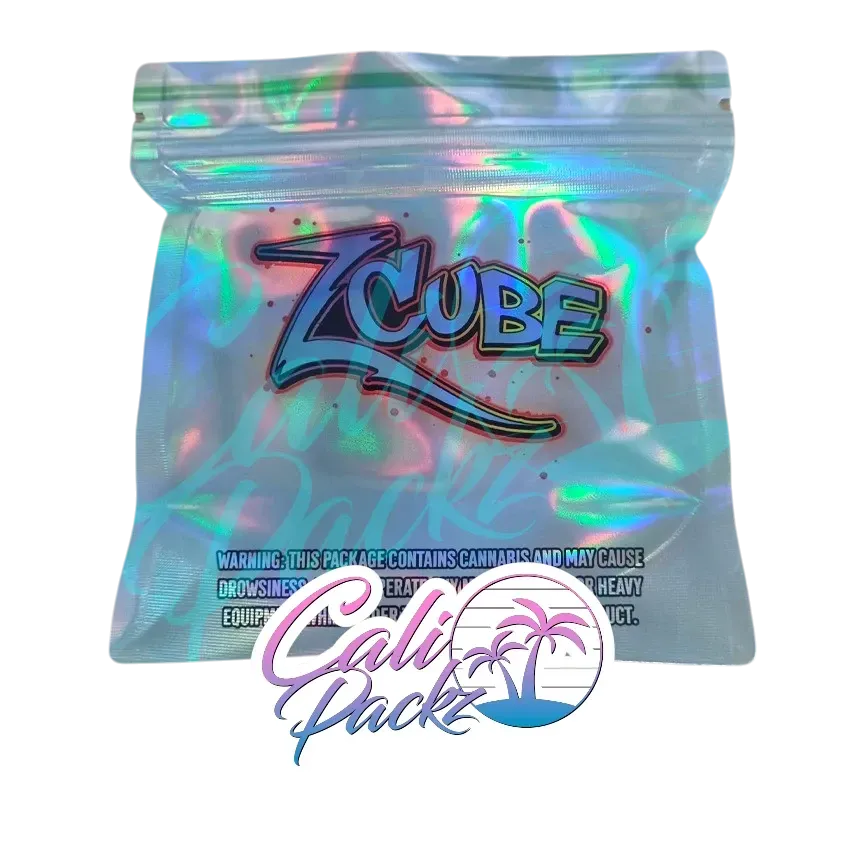 z cube cali pack 3.5g mylar bag