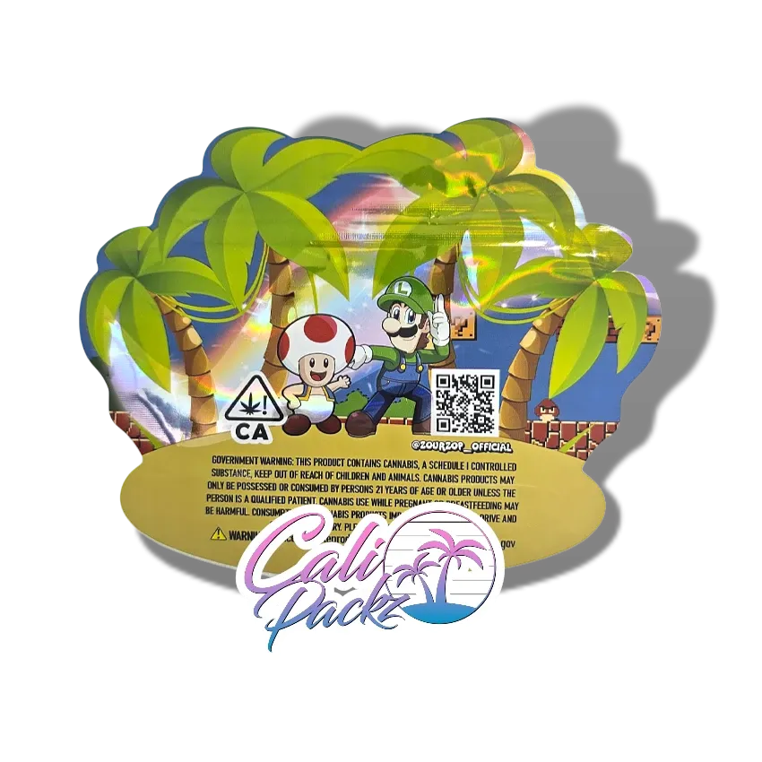zour zop super zop bros cali pack 3.5g mylar bag