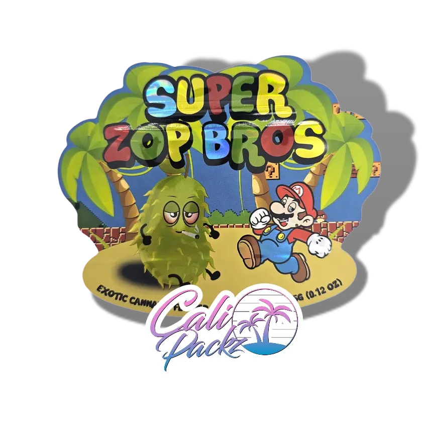 zour zop super zop bros cali pack 3.5g mylar bag