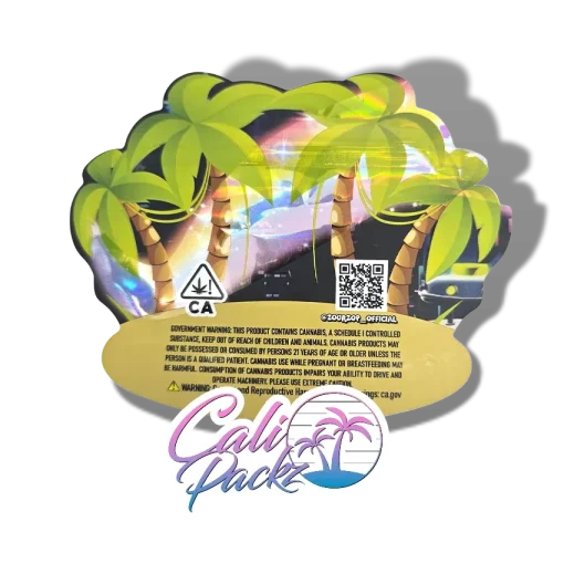 zour zop zoppy & shadow cali pack 3.5g mylar bag