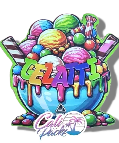 gelatti die cut cali pack 3.5g mylar bag