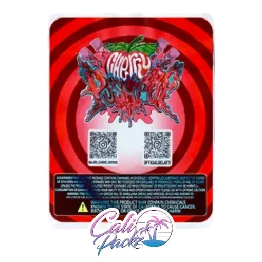 major league exotics cherry pushpop sticker cali packs