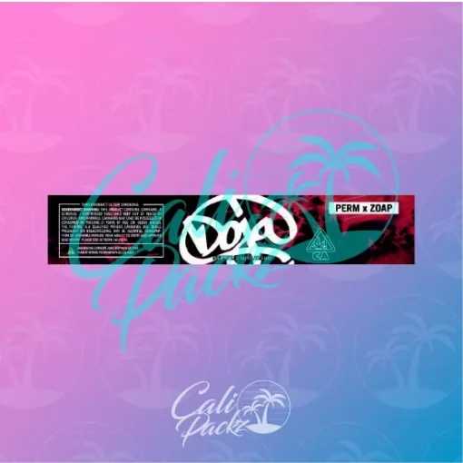 Doja Prem Zoap Jar Label Set 3.5g