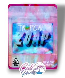 tropical zoap sticker cali packs deep east small batch
