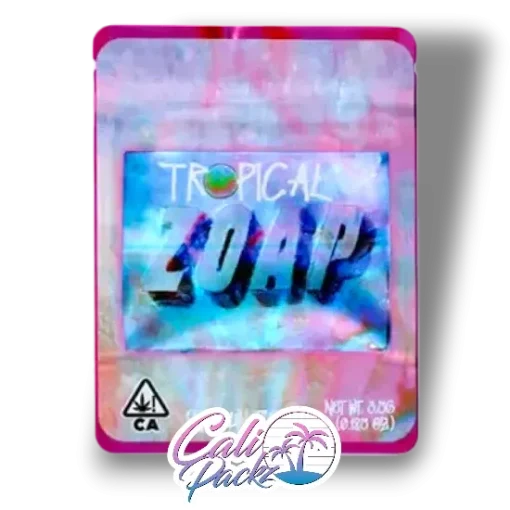 tropical zoap sticker cali packs deep east small batch