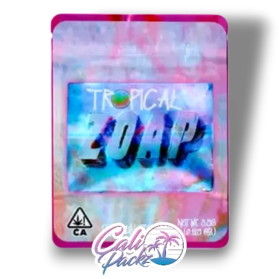 tropical zoap sticker cali packs deep east small batch