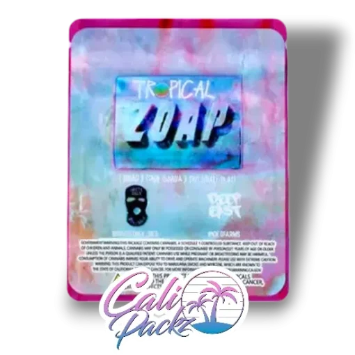tropical zoap sticker cali packs deep east small batch